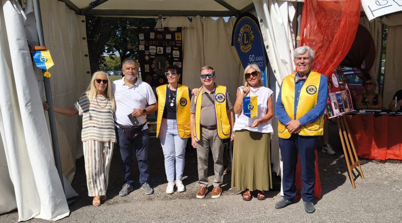 Il Lions Club Mirandola alla Festa del Volontariato e dello Sport